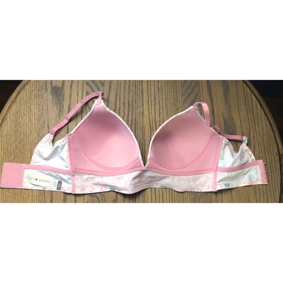 Lucky Brand Floral Multi Color Bra Size 34C - Picture 4 of 6